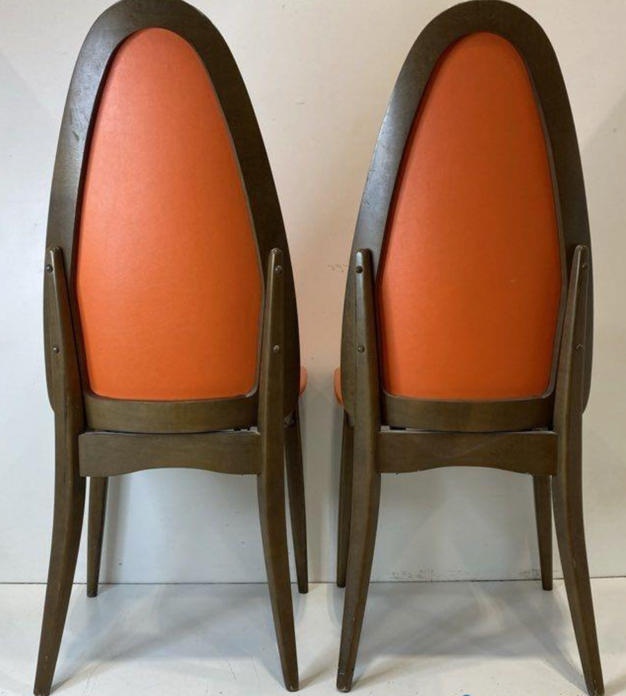 Vintage Stakmore Walnut Folding Chair (2)