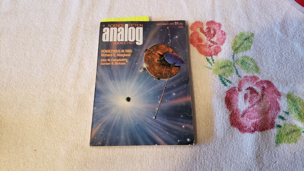 ANALOG - SCIENCE FICTION - SCIENCE FACT - SEPTEMBER 1975  *SIGNED*   -RH-