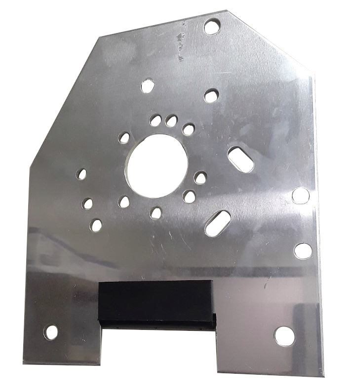 Aluminum Tarp Spool Mounting Bracket for Dump Truck Tarp Systems