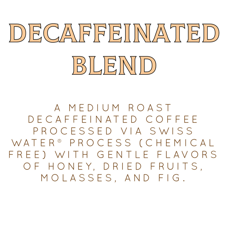 Decaffeinated | Medium Specialty Decaf Roast | Fresh Roasted | Desert Fox Coffee