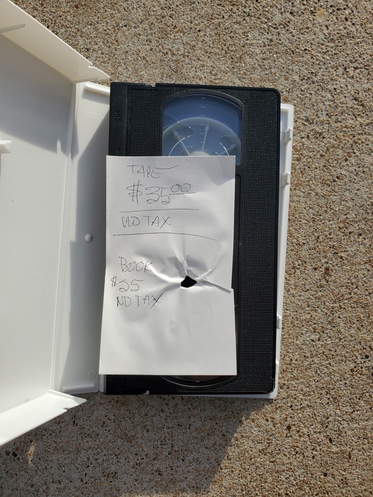 Gary Simmons Pen And Ink Illustrations Rare VHS