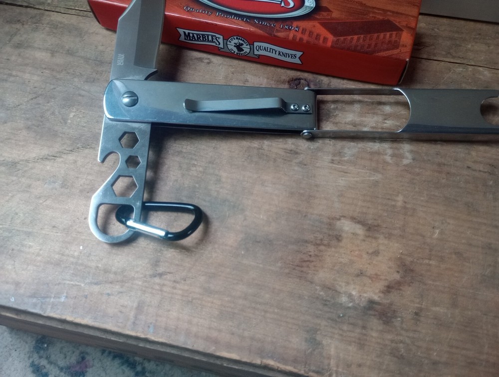 NOS Marbles Pack Buddy Folding Knife / Multi tool