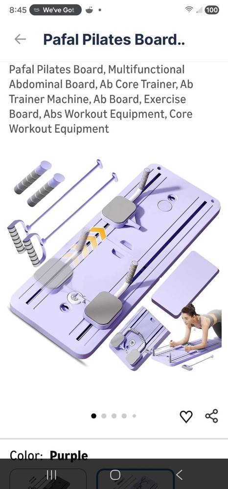 Abdominal Board Ab Roller Multifunctional Total Workout Fat Burn Home Exercise