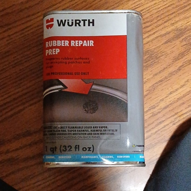 Rubber Repair Prep