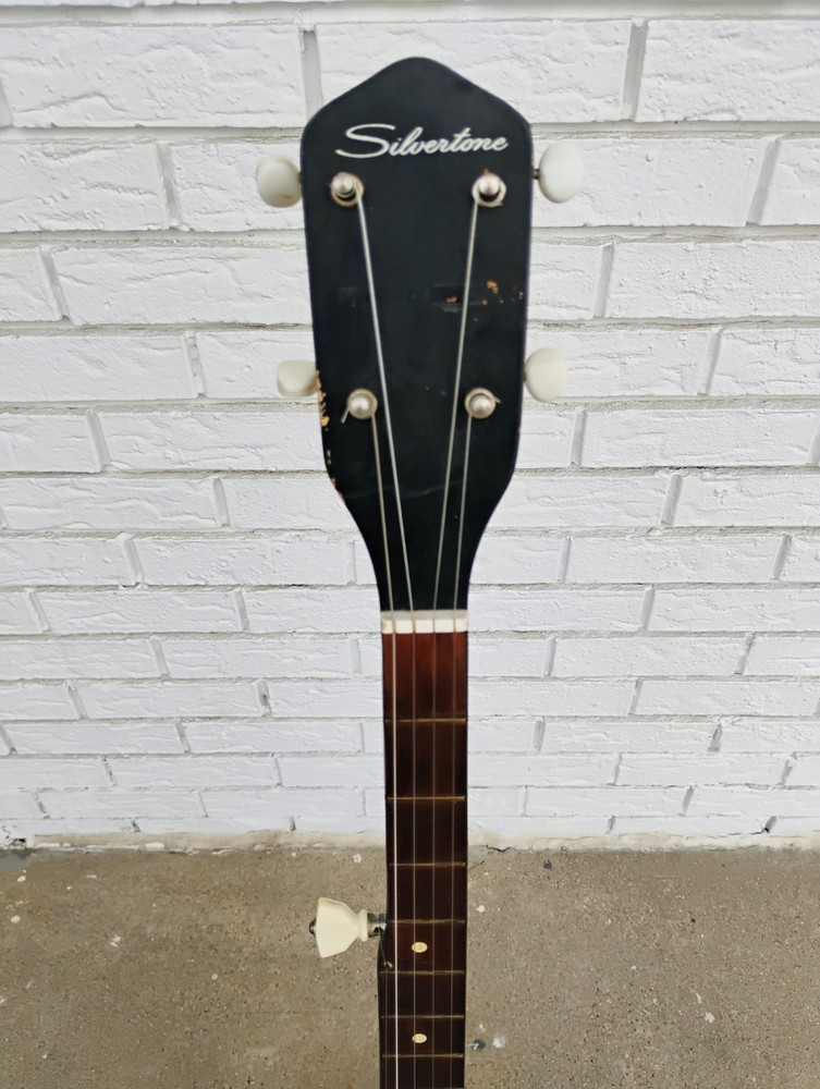 1960's Silvertone 5 String Banjo w/Chip Case! -LL