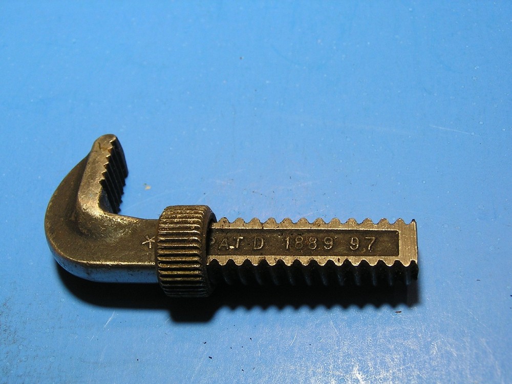 REPLACEMENT 8" Trimo hook jaw & Ring Nut Pat 1889 97