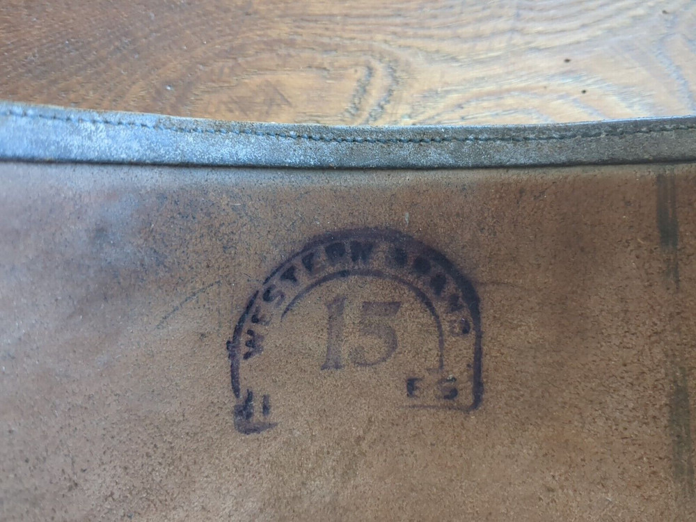 WW1 leather spat