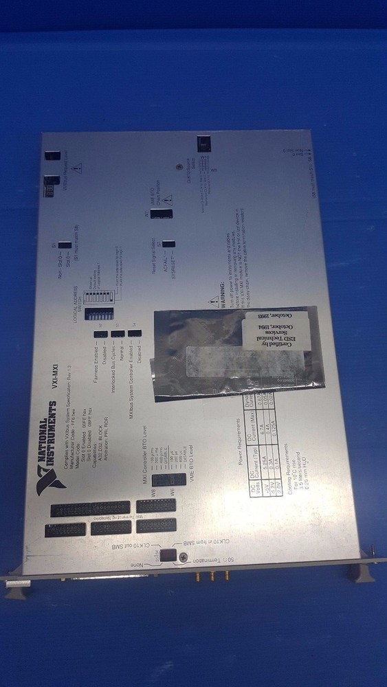 National Instruments VXI-MXI 181045-01 REV. E8 Interface Module