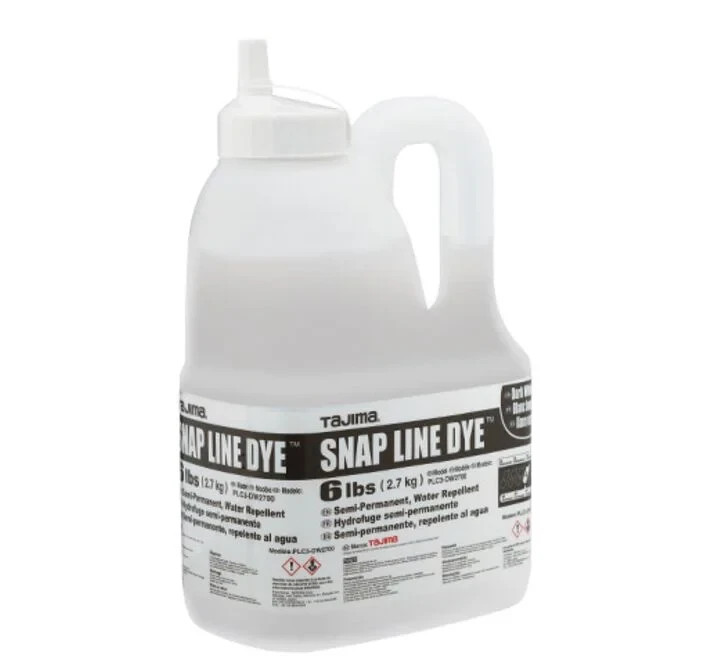 Tajima Chalk Snap Line Dye 6lbs Dark White