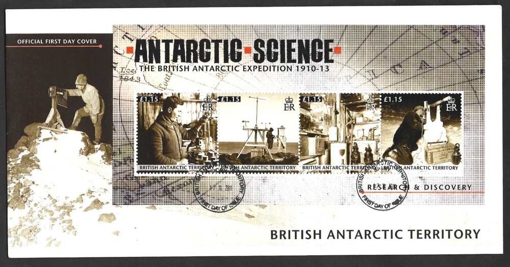 BRITISH ANTARCTIC TERRITORY   ANTARCTIC SCIENCE  2011  SGMS569