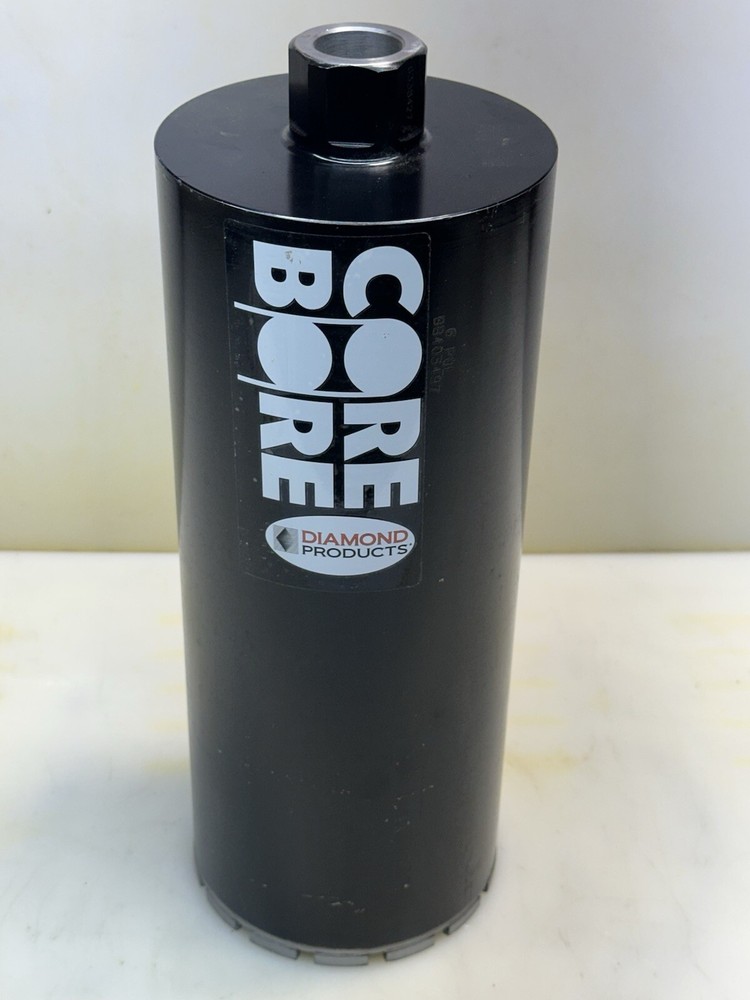 CORE BORE Diamond Products 6” Black Premium Core Bit Fits Milwaukee Core Drill