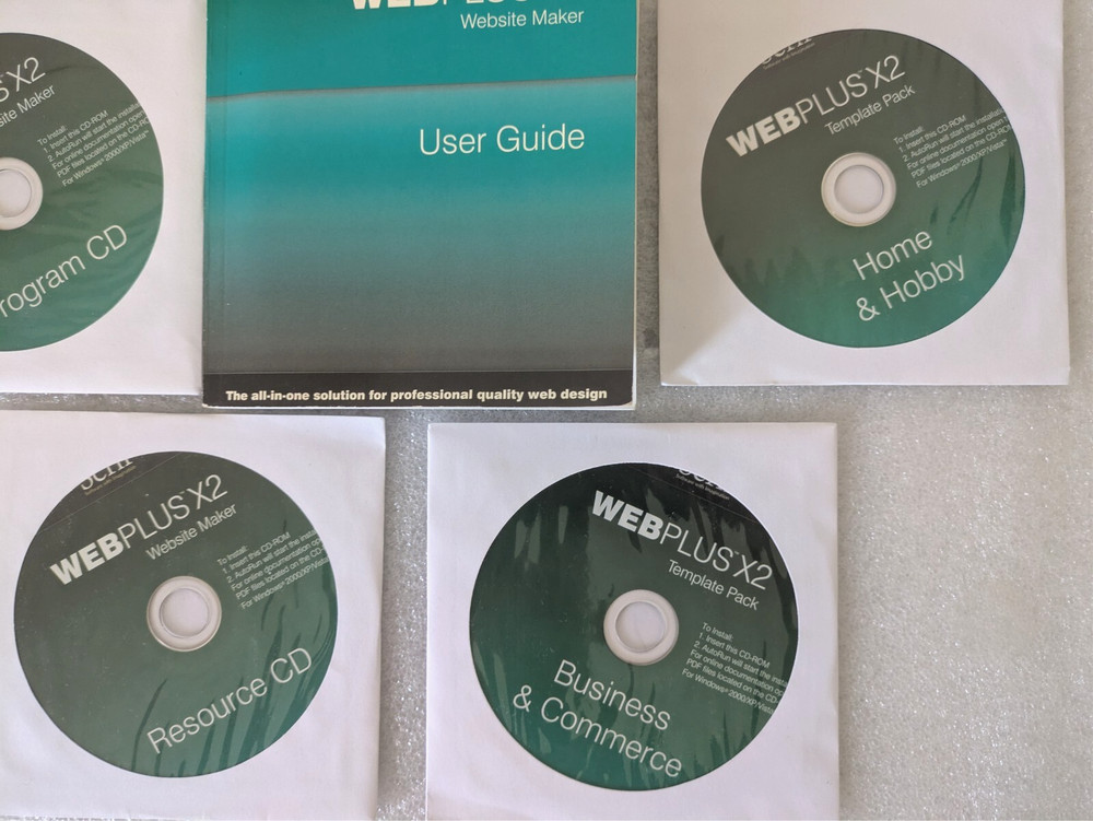 Serif Webplus X2 Website Maker