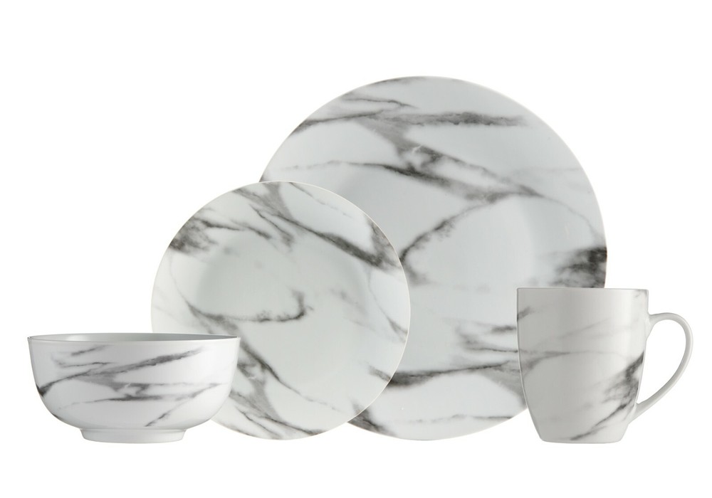 Dinnerset 16PC Marble Dinnerwear