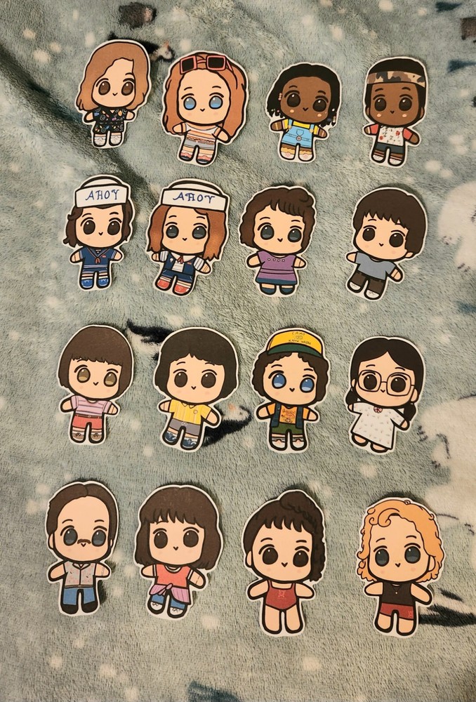 Stranger Things stickers