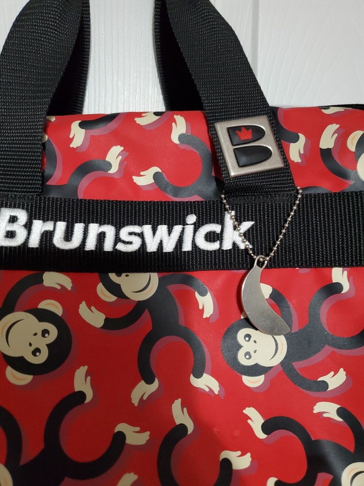 BRUNSWICK Monkey Red and Black Ball Bag