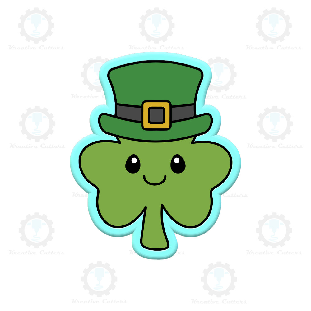 Clover With Hat Cookie Cutters