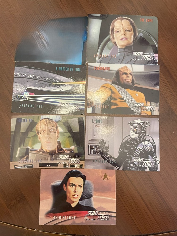 Skybox Star Trek Trading Cards - 1996 - Singles