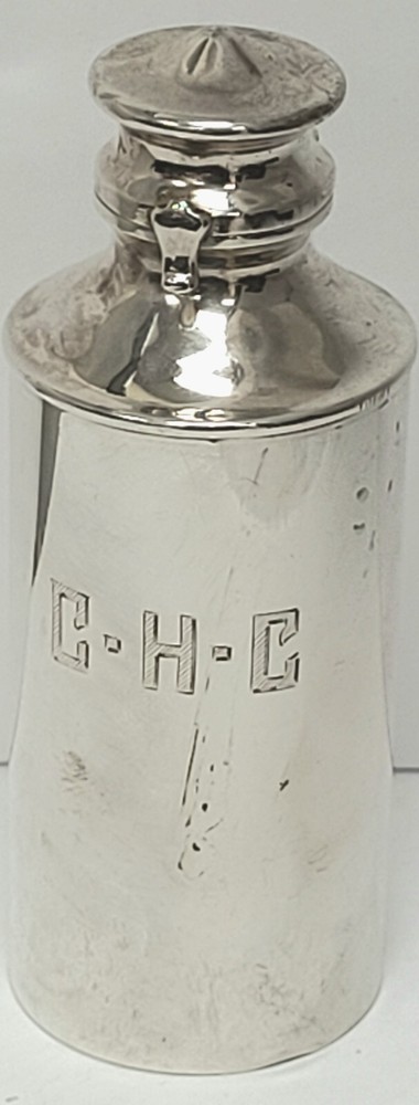 Tiffany Sterling Silver Perfume Bottle Vanity Mono
