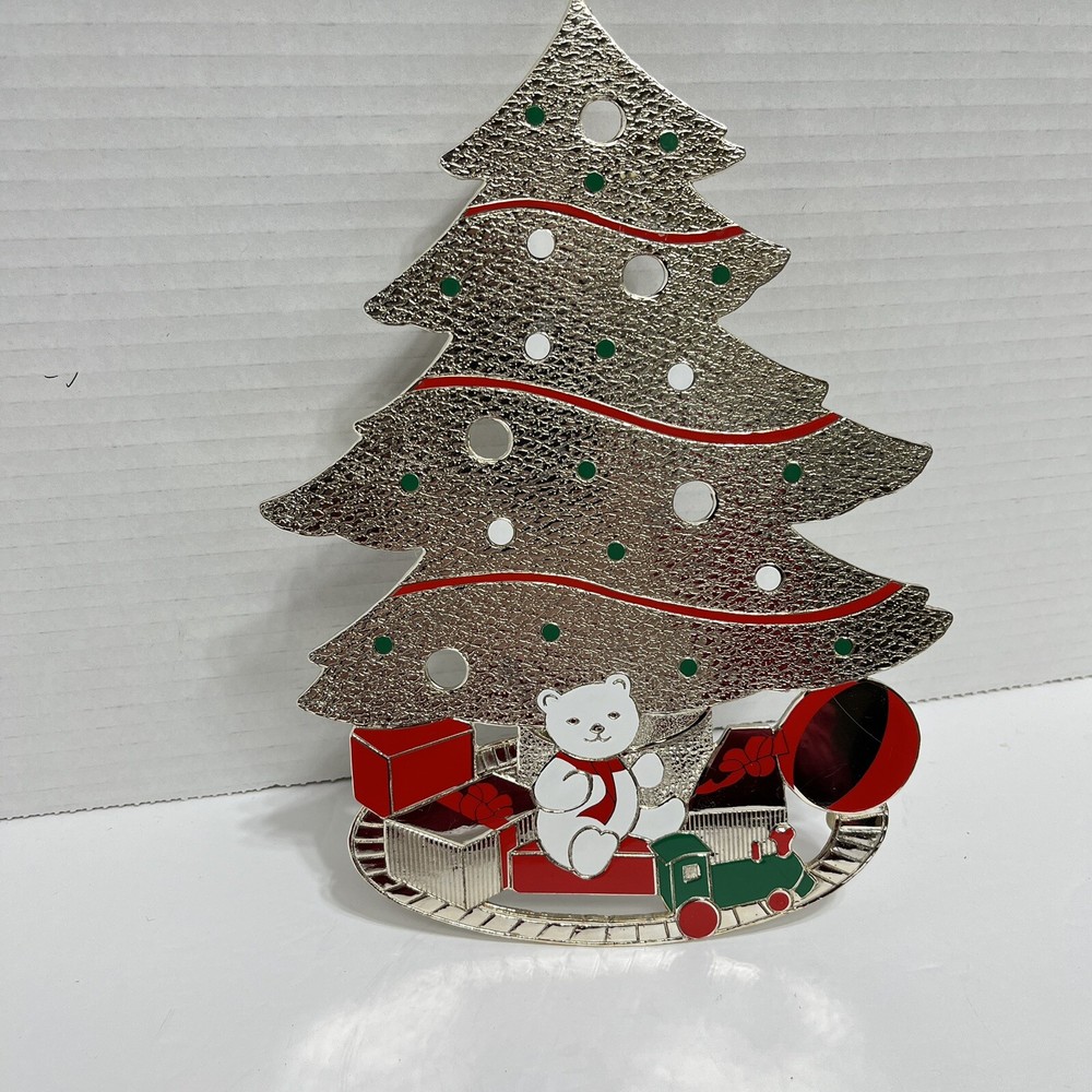 WM. A . Rogers Ltd. 9” Christmas Tree Coaster Japan