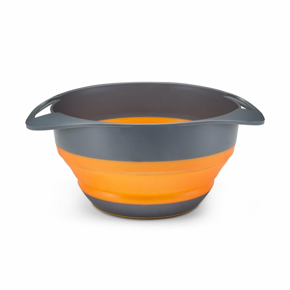 Kitchen Maestro, Collapsible Silicone Strainer and Mixing Bowl Set. Includes 9..
