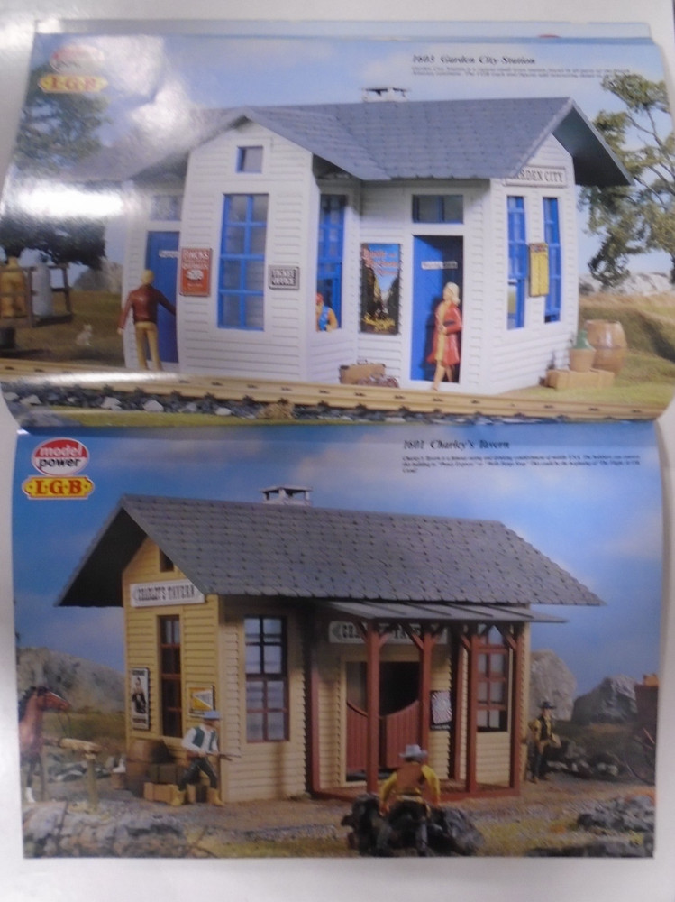RARE MODEL POWER G SCALE 1990's CATALOG NO. 6