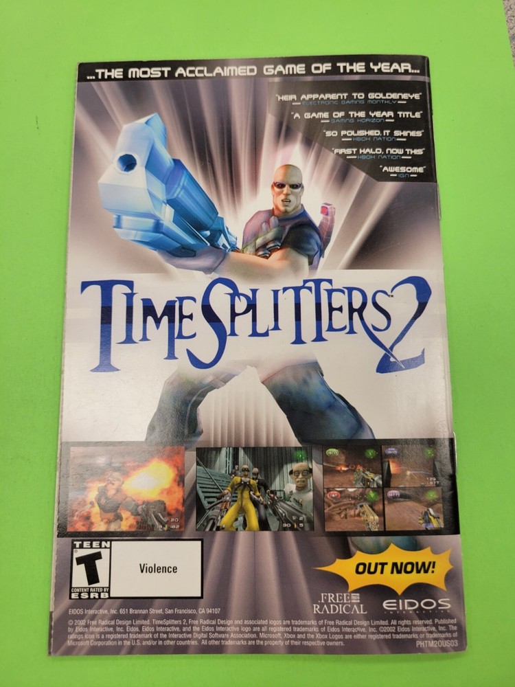 XBox Manual "Hitman 2"