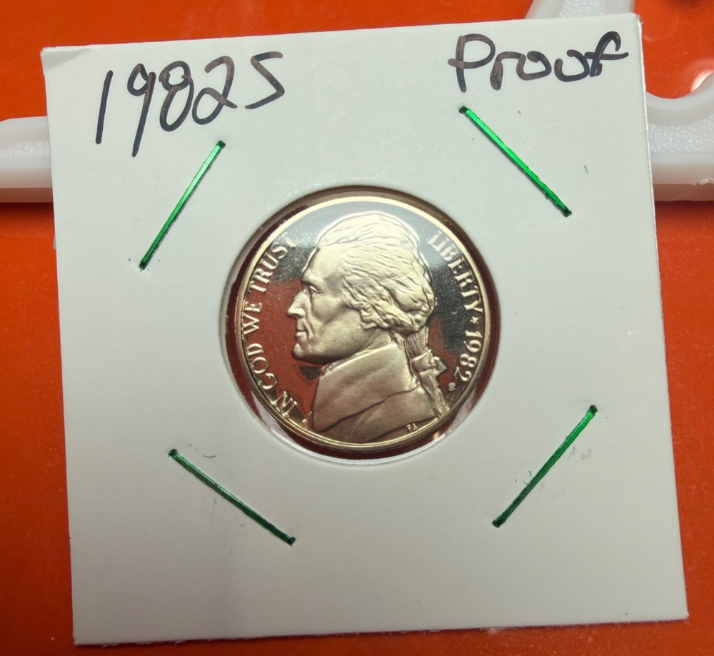 1982-S Clad Proof Nickel 25 C Uncirculated MS