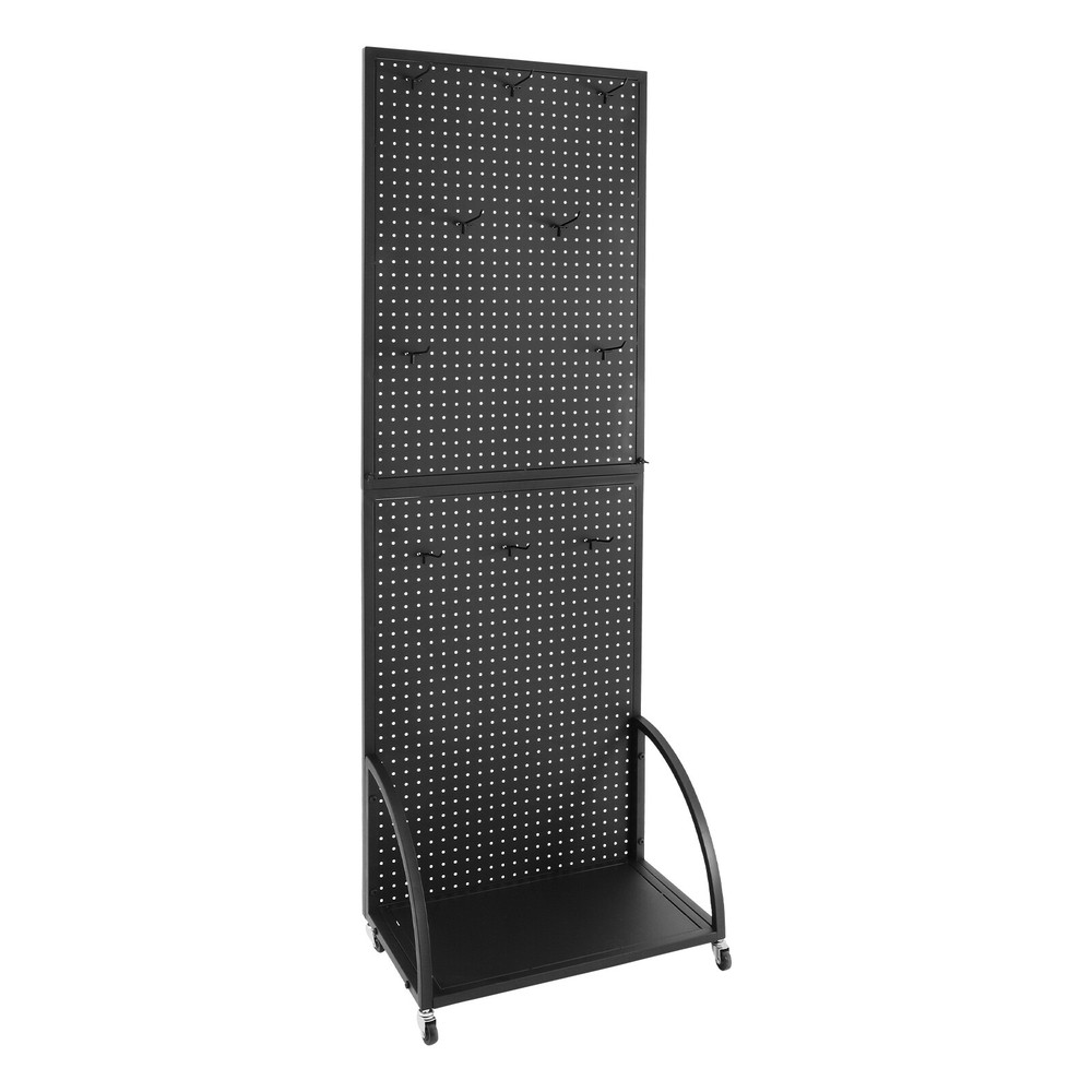 Pegboard Display Stand, Merchandise Display Rack, Retail Pegboard Rack