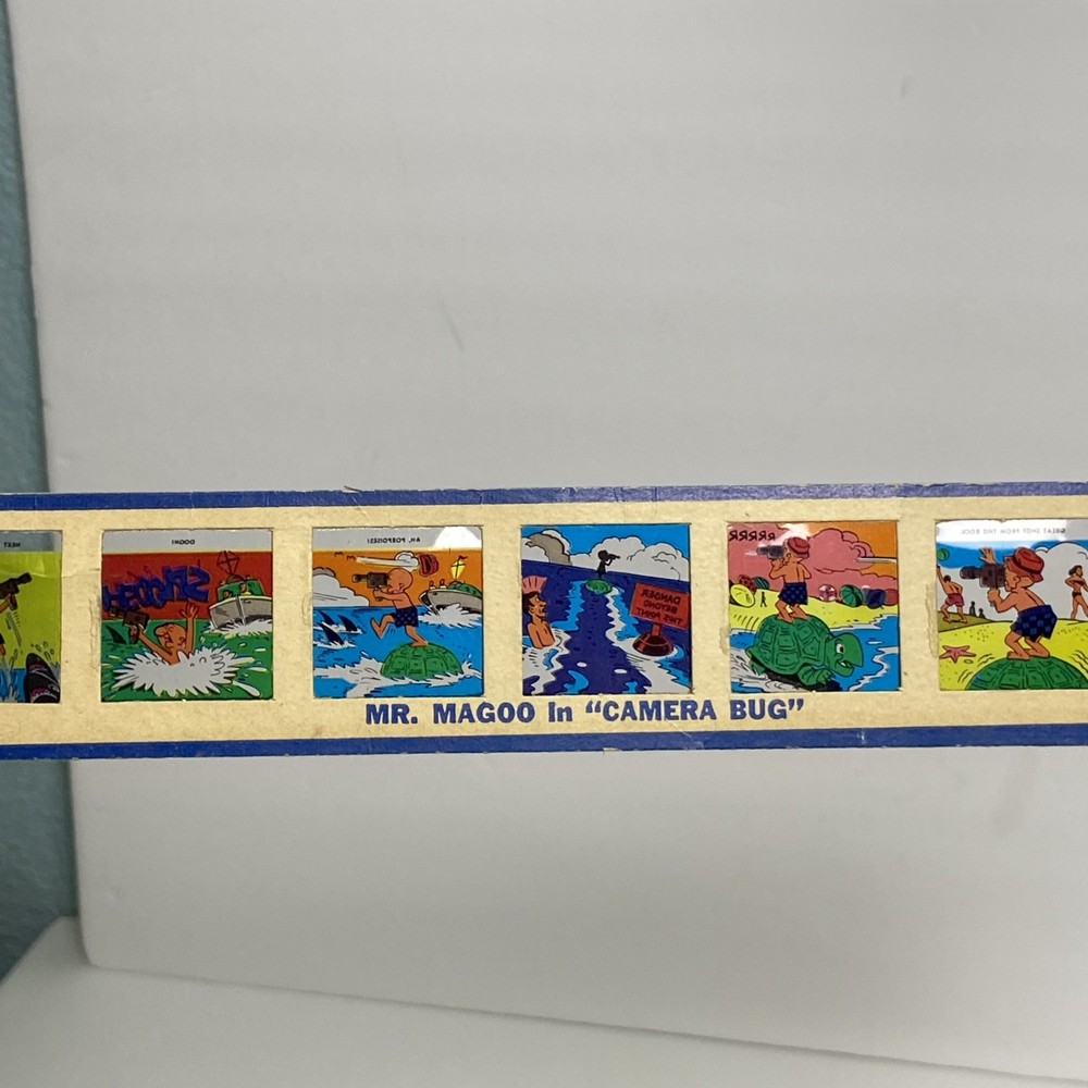 1970 Kenner Projector Slides Multiple Programs Set Of 14 Bold Colors