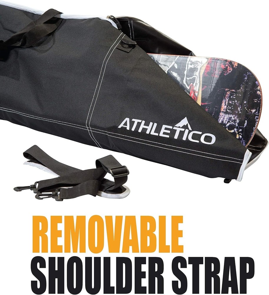 Durable Polyester Snowboard Bag and Boot Transport Combo - Fits Size 13 Boots