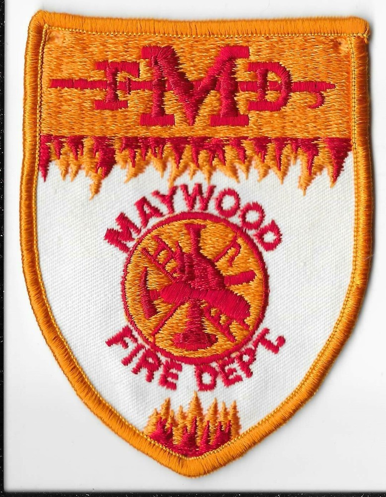 Maywood Fire Department, Illinois Shoulder Patch V2