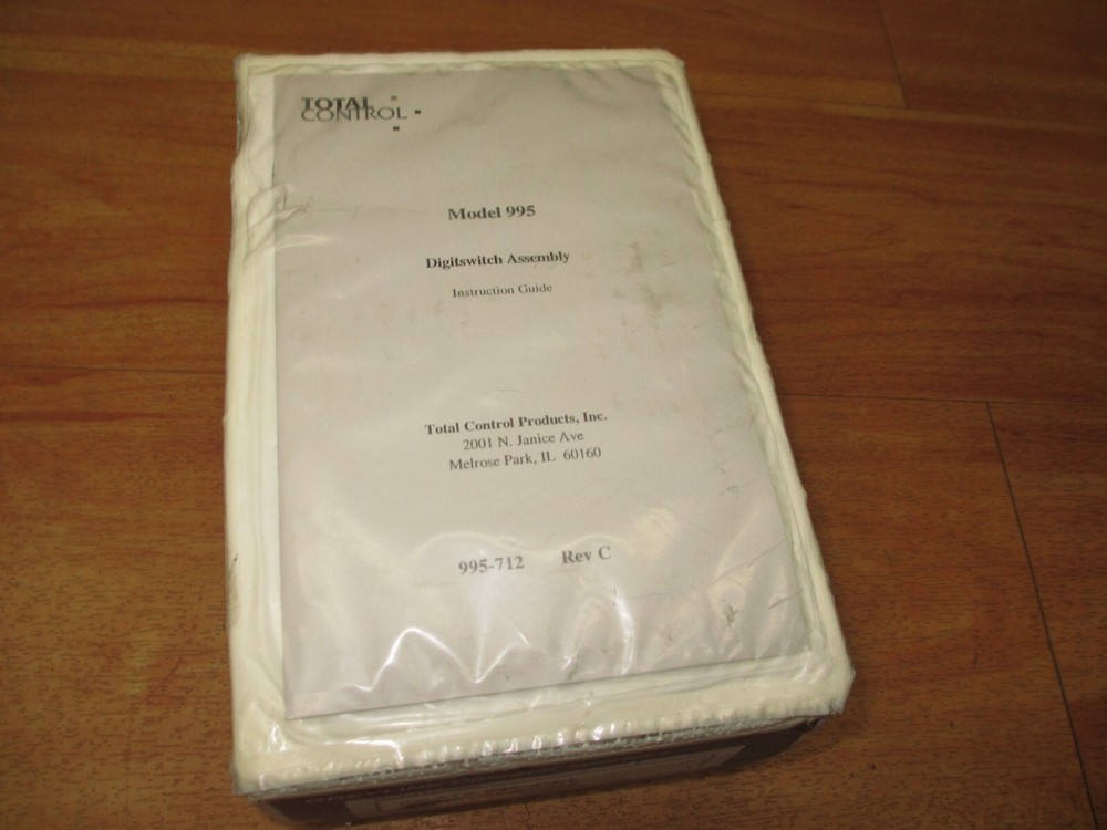 Total Control Products 995-4-1-I *NEW* Operator Interface Counter Totalizer