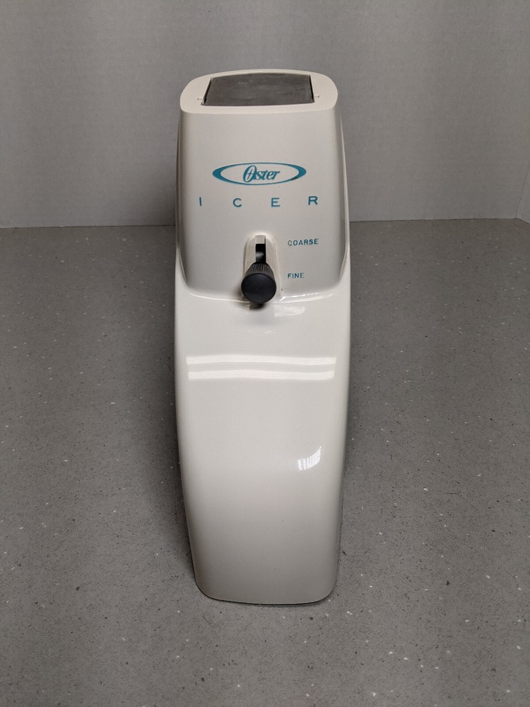 Osterizer ICER ATTACHMENT white model 435 ice making crusher grinder for blender