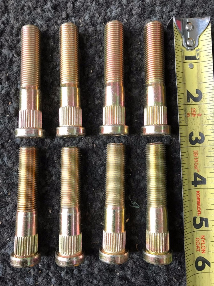 (set of 8) Trailer Studs Rockwell / Quality 3.5K-7K axles 3500-7000 lbs 4759-25Z