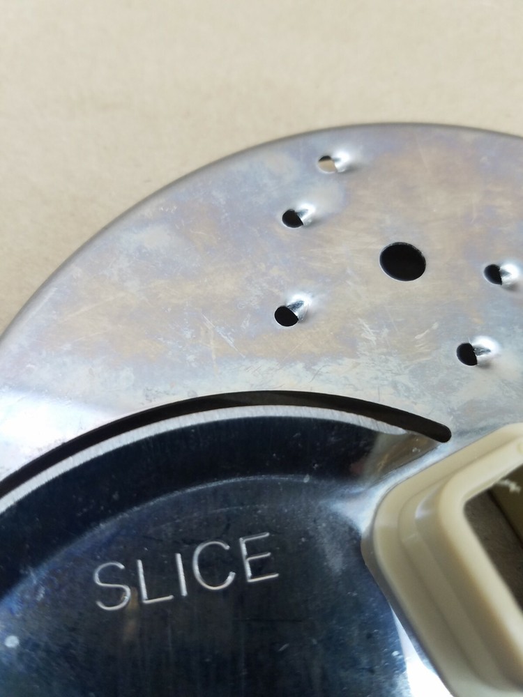 West Bend High Performance Food Processor 6500 Slice Shred Grater Disc Blade