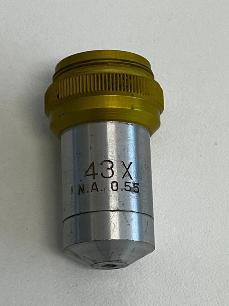 Bausch & Lomb 43X N.A. 0.55 Microscope Objective