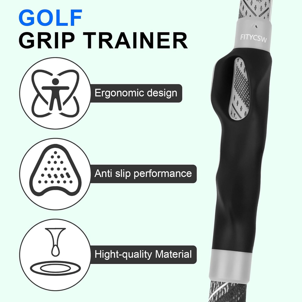 Professional Golf Grip Trainer for Improved Hand Positioning and Technique