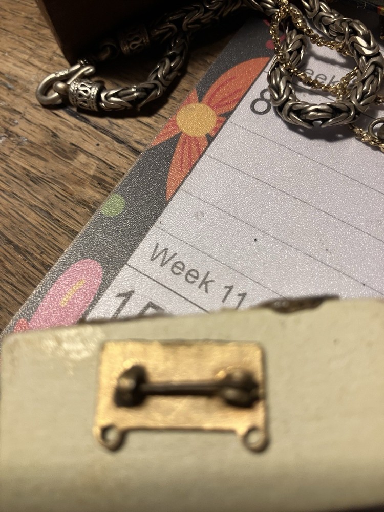 Enameled WW2 'Son in Service' Pin