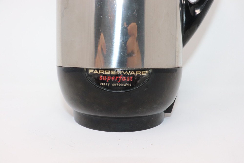 Farberware Superfast Fully Automatic Percolator 142B Coffee Maker 12 Cup Tested