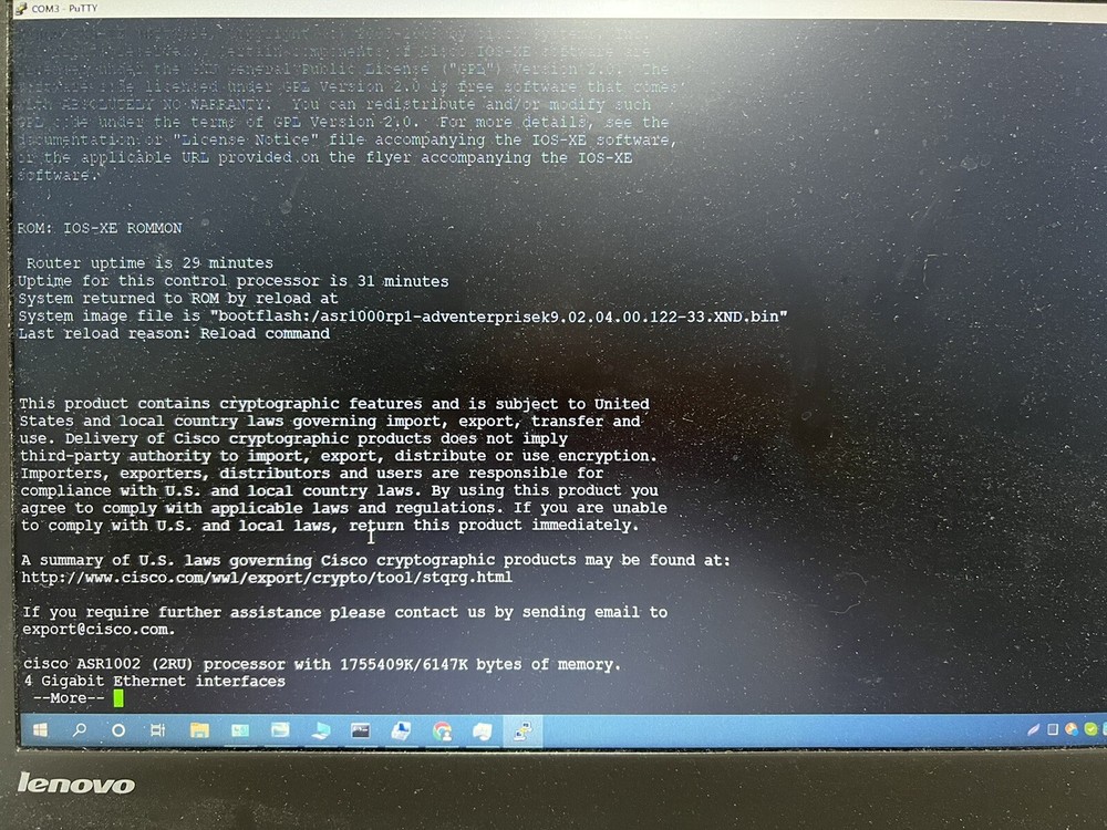 Cisco ASR1002 Dual AC Router With Esp 5 Module