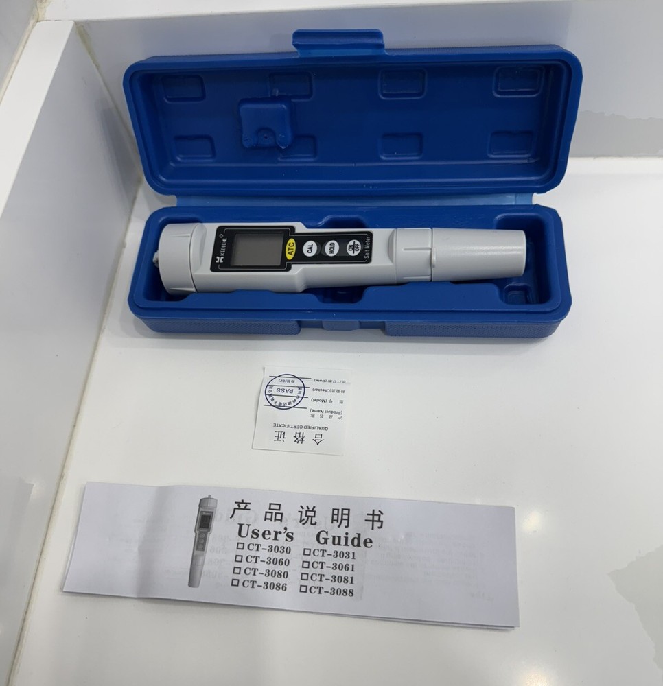 Digital Pen type Salinity Meter Salinometer Salt Analyzer Replaceable Electrode