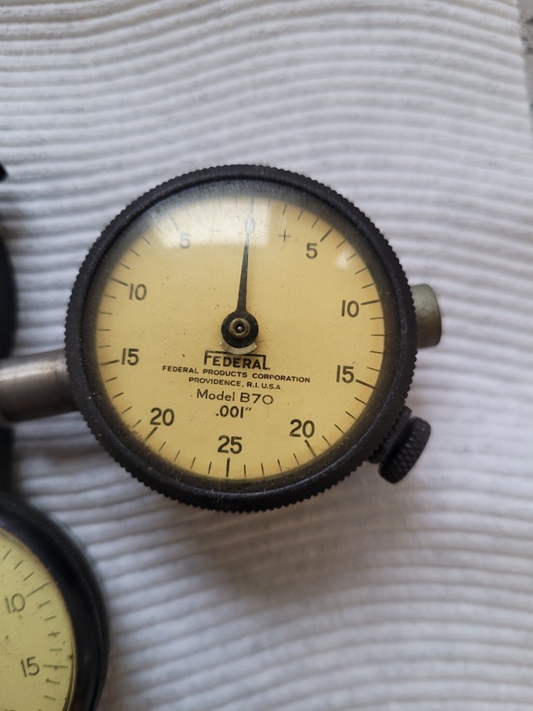 Lot of 3 Assorted Dial Indicators