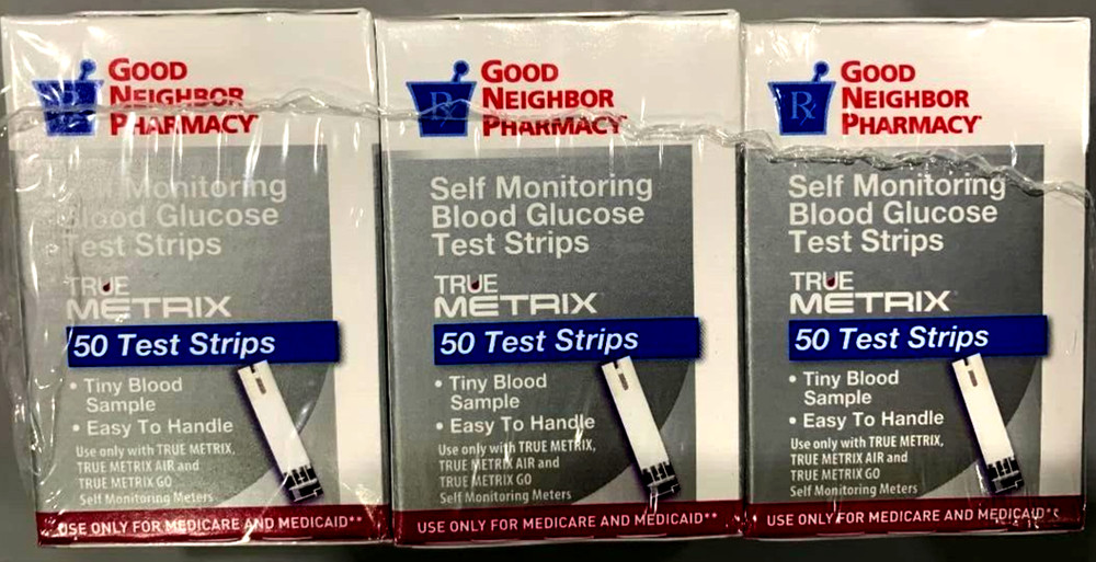 TRUE Metrix Blood Glucose 150 Test Strips  Exp:02/22/2027