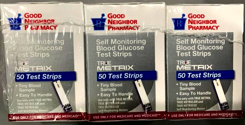 TRUE Metrix Blood Glucose 300 Test Strips Exp: 03/10/2025