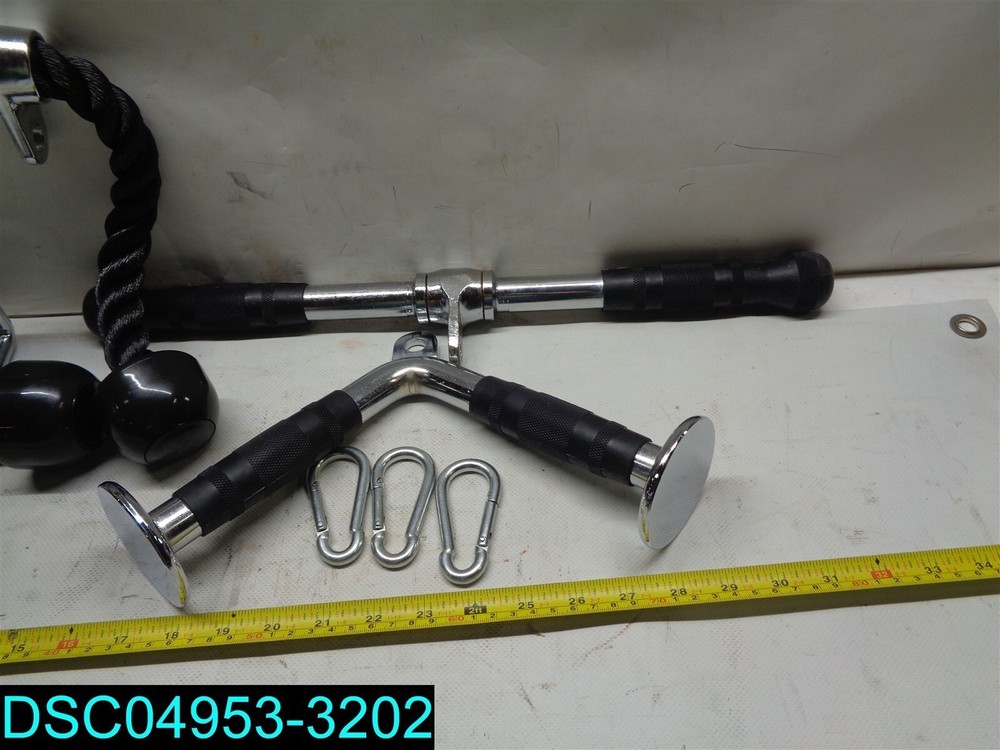 SIMPLY TRICEPS PULL DOWN ATTACHMENT SET