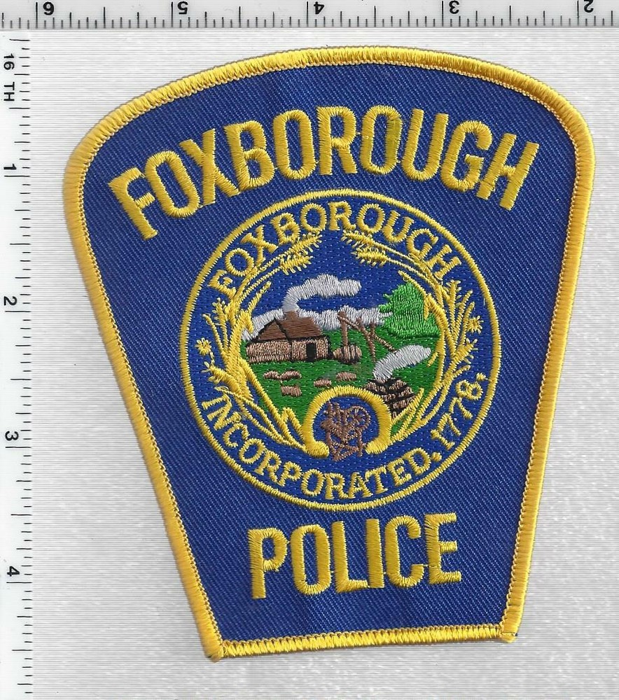 Foxborough Police (Massachusetts) 3rd Issue Shoulder Patch