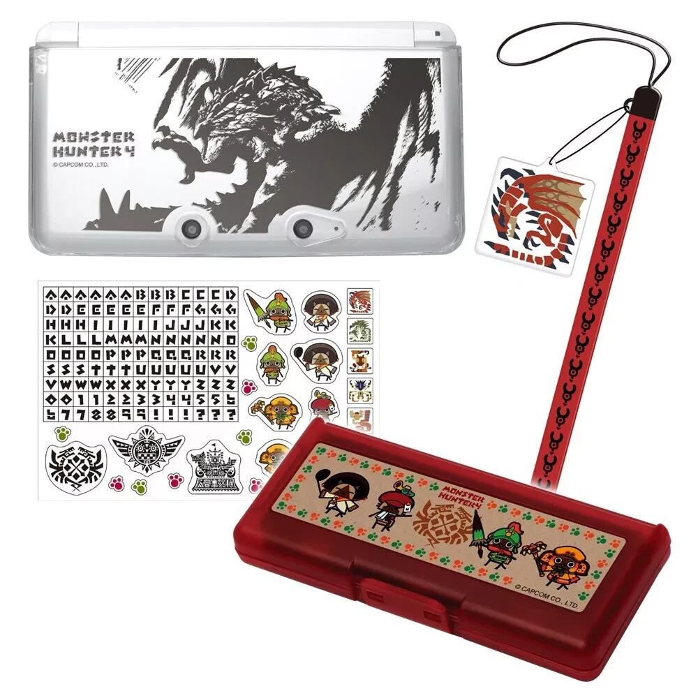 Monster Hunter4 Accessory Set for Nintendo 3DS From JAPAN