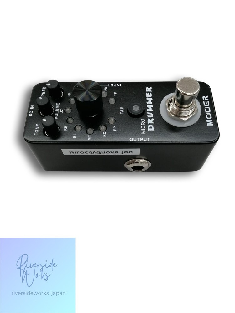Mooer Micro Drummer Effects Pedal - Compact Drum Machine JP