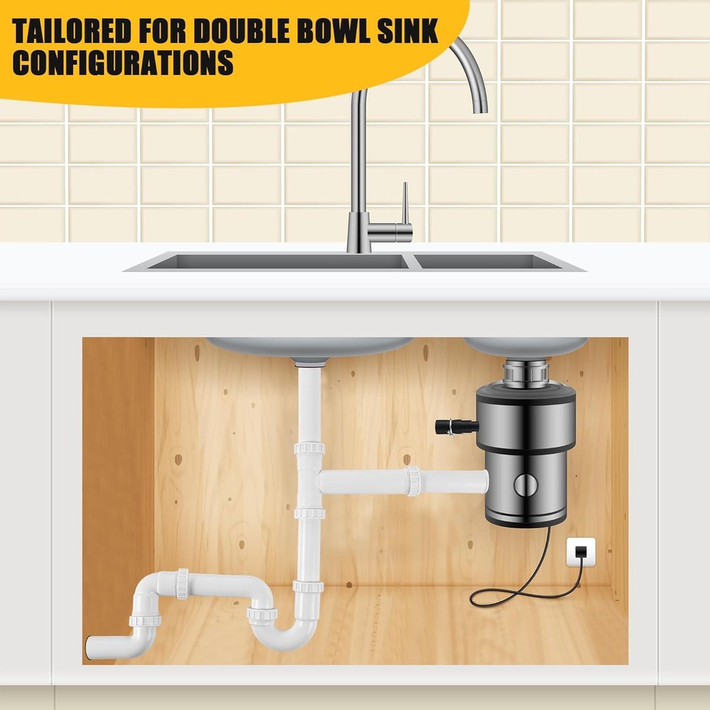 27 Pcs Garbage Disposal Installation Kit Complete Kitchen SinkDrainPipe