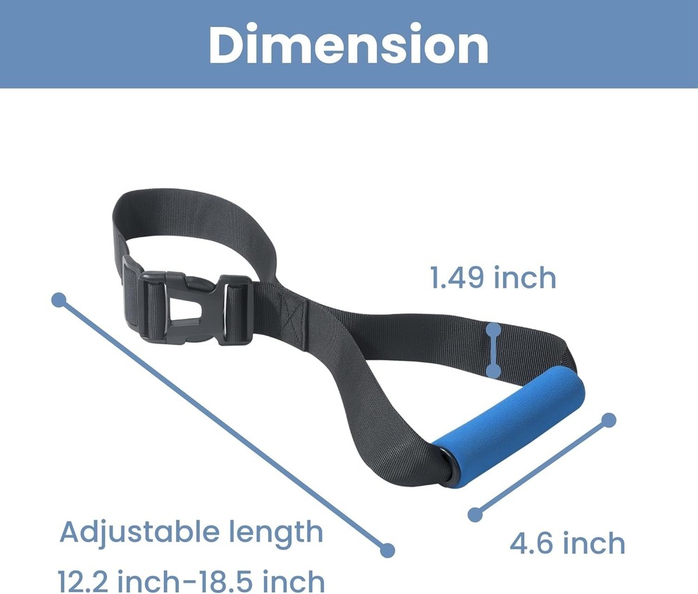 2 Pack Auto Car Grab Handle Adjustable, Standing Aid Safety Handle for Adults, S
